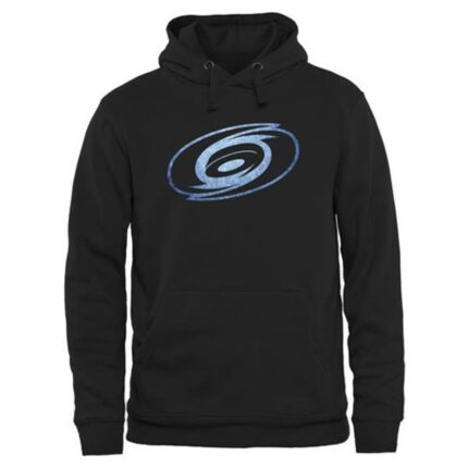 Carolina Hurricanes Rinkside Pond Hockey Pullover Hoodie Black