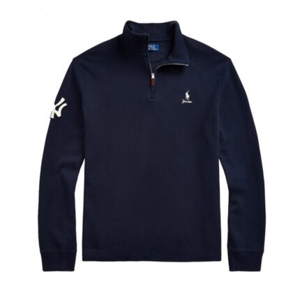 Men's New York Yankees Navy Quarter-Zip Pullover