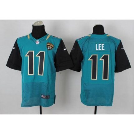 Nike Jaguars #11 Marqise Lee Teal Green Team Color Men's Stitched NFL Elite Jersey