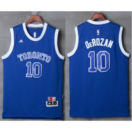 Raptors #10 DeMar DeRozan Light Blue Stitched NBA Jersey