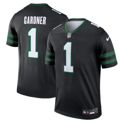 Ahmad Sauce Gardner New York Jets Nike Alternate Legend Jersey - Legacy Black