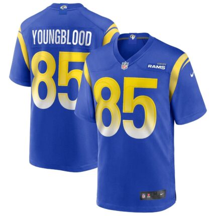 Jack Youngblood Los Angeles Rams Nike Game Retired Jersey - Royal