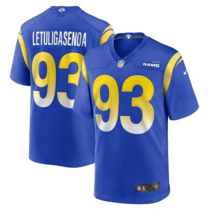 Tuli Letuligasenoa Los Angeles Rams Nike Game Jersey - Royal