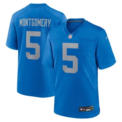 David Montgomery Detroit Lions Nike Alternate Game Jersey - Blue