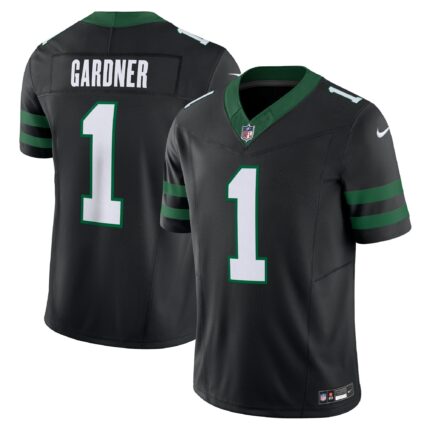 Ahmad Sauce Gardner New York Jets Nike Alternate Vapor F.U.S.E. Limited Jersey - Legacy Black