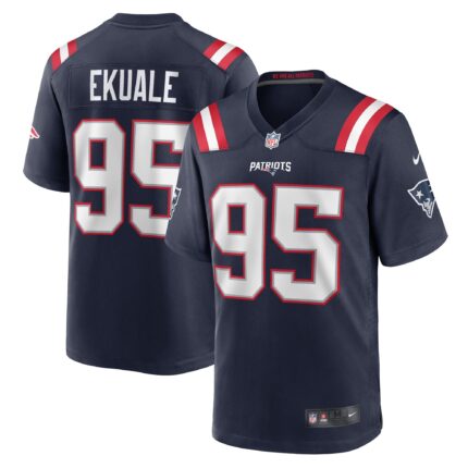 Daniel Ekuale New England Patriots Nike Game Jersey - Navy