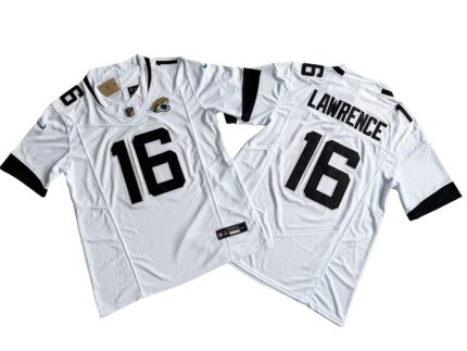 Jacksonville Jaguars 16# Trevor Lawrence Nike Vapor F.U.S.E. Limited Jersey