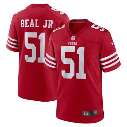 Robert Beal Jr San Francisco 49ers Nike Game Jersey - Scarlet