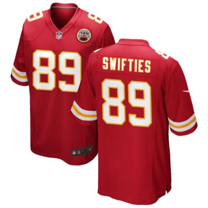 Taylor Swift "Swifties"" Kansas City Chiefs Jersey"