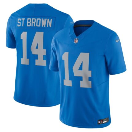 Amon-Ra St. Brown Detroit Lions Nike Vapor F.U.S.E. Alternate Limited Jersey - Blue