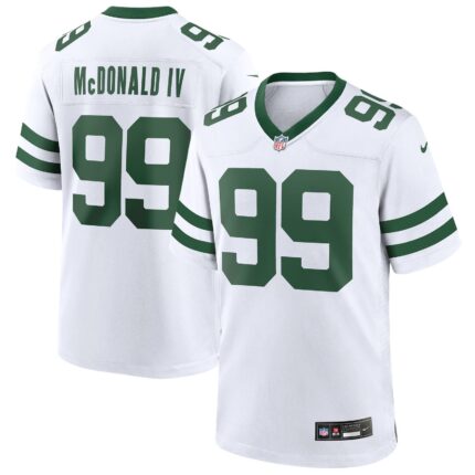 Will McDonald IV New York Jets Nike Game Jersey - Legacy White