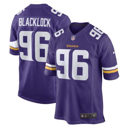 Ross Blacklock Minnesota Vikings Nike Game Jersey - Purple