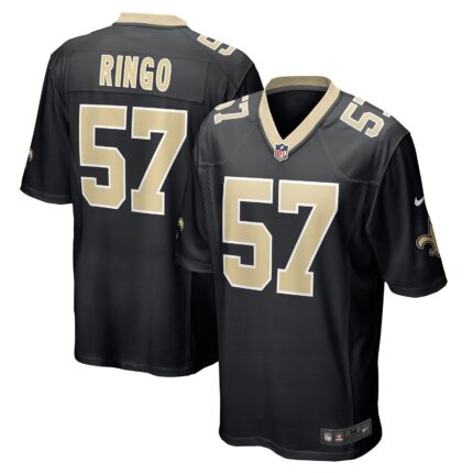 Christian Ringo New Orleans Saints Nike Game Jersey - Black