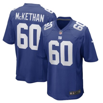 Marcus McKethan New York Giants Nike Game Jersey - Royal