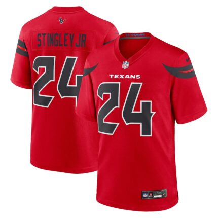 Derek Stingley Jr. Houston Texans Nike Alternate Game Jersey - Red