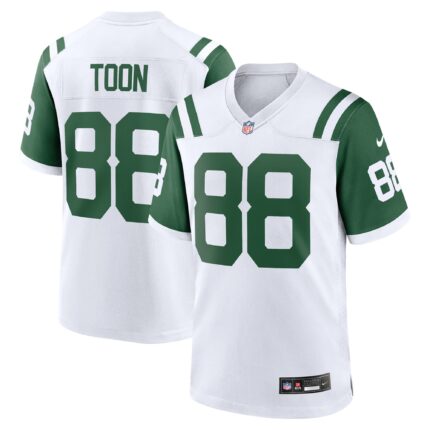 Al Toon New York Jets Nike Classic Alternate Retired Game Jersey - White