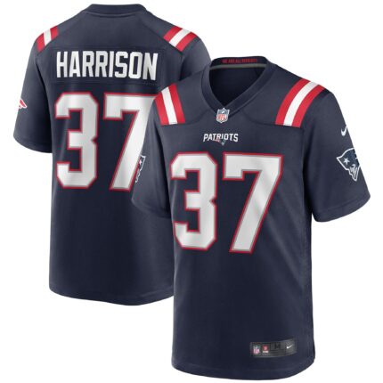Rodney Harrison New England Patriots Nike Game Retired Jersey - Navy