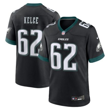 Jason Kelce Philadelphia Eagles Nike Alternate Game Jersey - Black