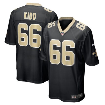 Lewis Kidd New Orleans Saints Nike Game Jersey - Black