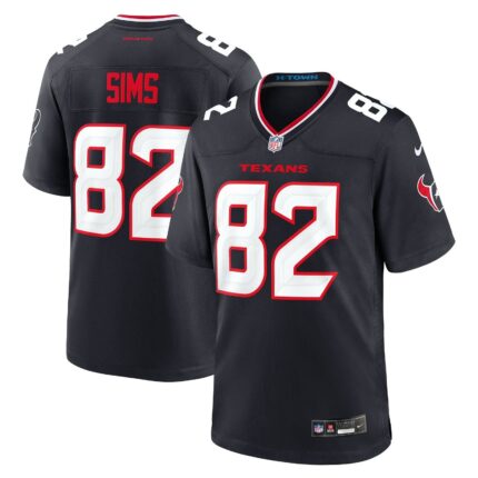 Steven Sims Houston Texans Nike Team Game Jersey - Navy