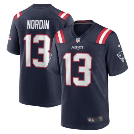 Quinn Nordin New England Patriots Nike Game Jersey - Navy