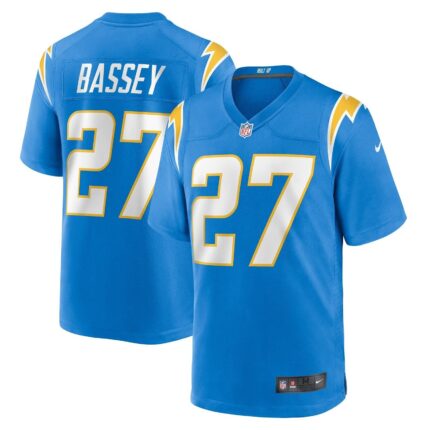 Essang Bassey Los Angeles Chargers Nike Game Jersey - Powder Blue